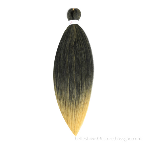 Hot sell Pre Stretched Japanese Fiber Jumbo Yaki ez braiding hair pre stretch
